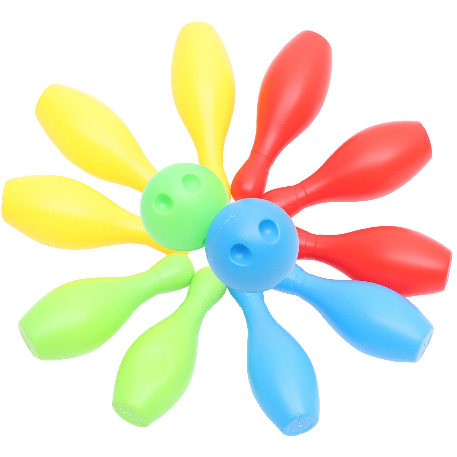 Party Games Kid Friendly - 10-delige mini-bowlingset voor feestspellen, familie, kinderen,