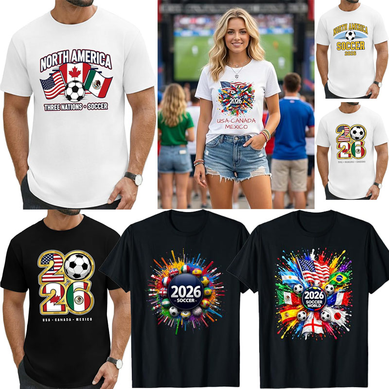Party Games Usa - Voetbalfan T-shirt Heren 2026 USA Canada