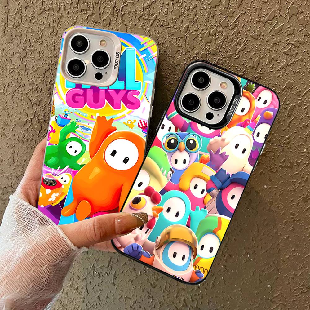 Party Games Quotes - F-Fall G-Guys Party Game Kleurrijke Telefoonhoesje