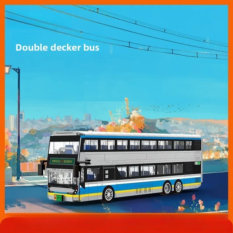Party Games Bus - 2026 Nieuwe Stad Auto Bus Speelgoed