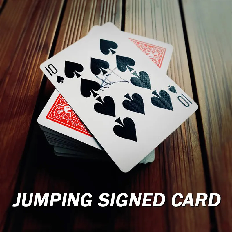 Party Games Easy - Springen Ondertekende Kaart Goocheltrucs Een Visueel
