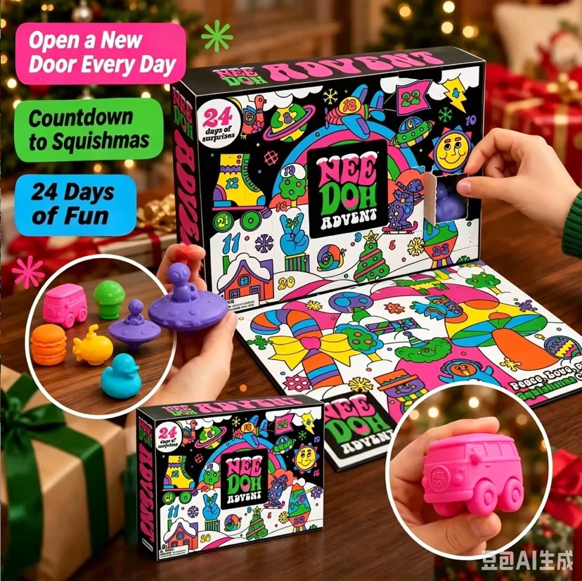Party Family Games - 2027 Nieuwe Hot Needoh Adventskalender Cadeau