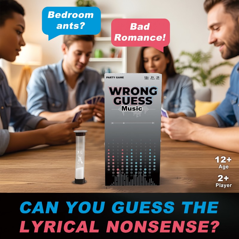 Party Games Quotes - 500 grappige muziektekstkaarten puzzelspel met antwoorden