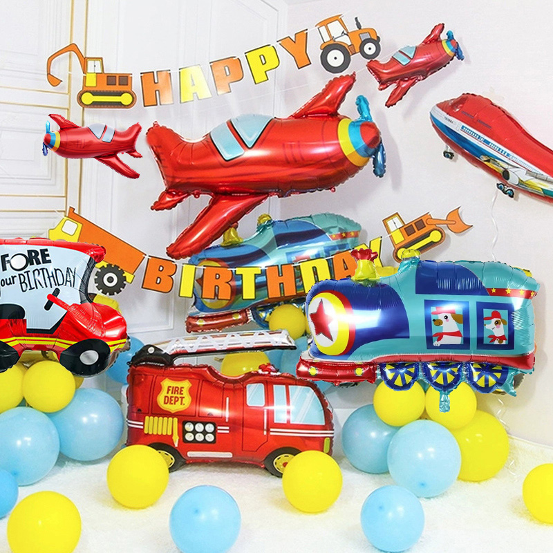 Vliegtuig Auto Folie Helium Ba - Party Games Bus recensie en prijs
