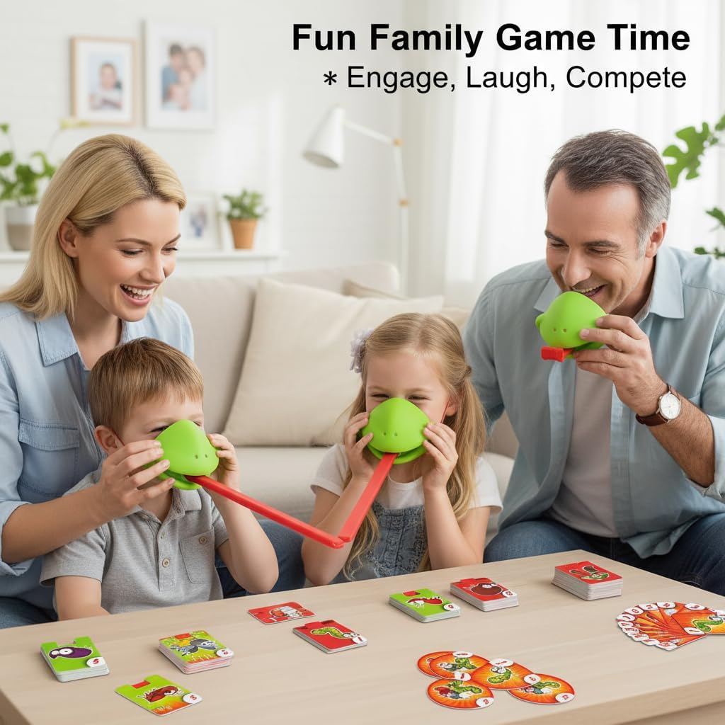6-set kameleon tongschietspel, - Party Games Gender Reveal recensie en prijs