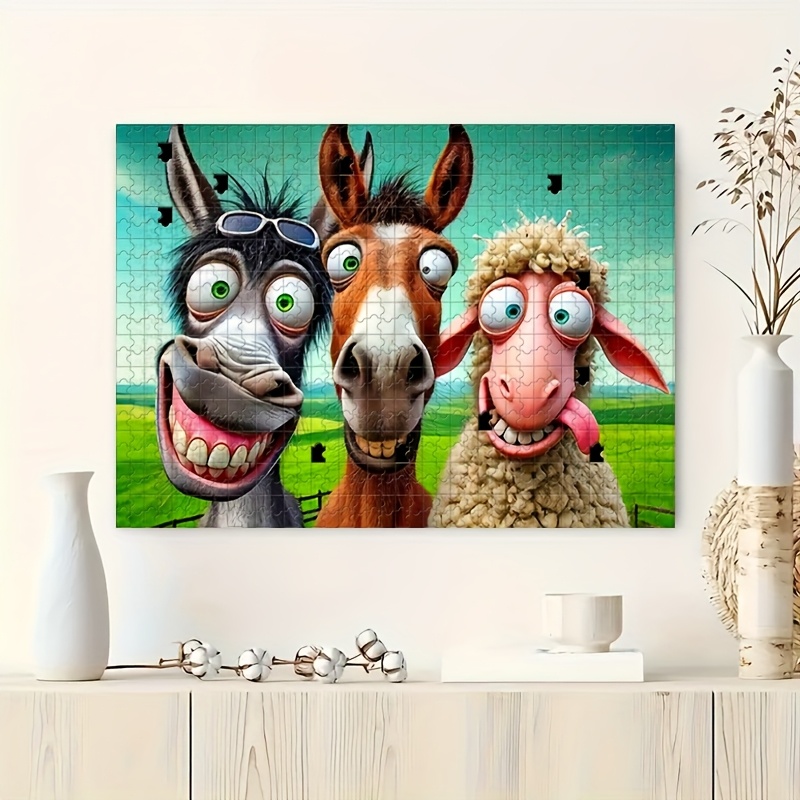 1000 stuks puzzelspel met grap - Party Family Games recensie en prijs