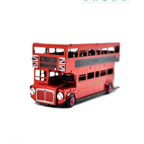 Bussen 3d Metalen Puzzel Model - Party Games Bus recensie en prijs