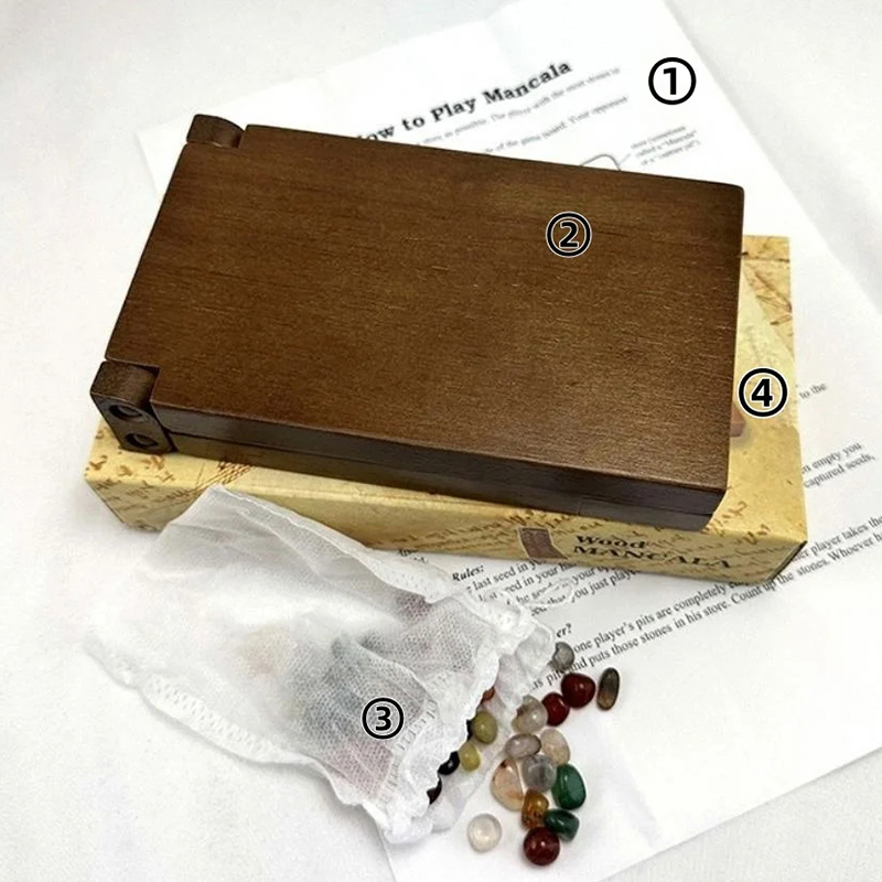 Oude Mancala Afrikaanse schaak - Party Family Games recensie en prijs