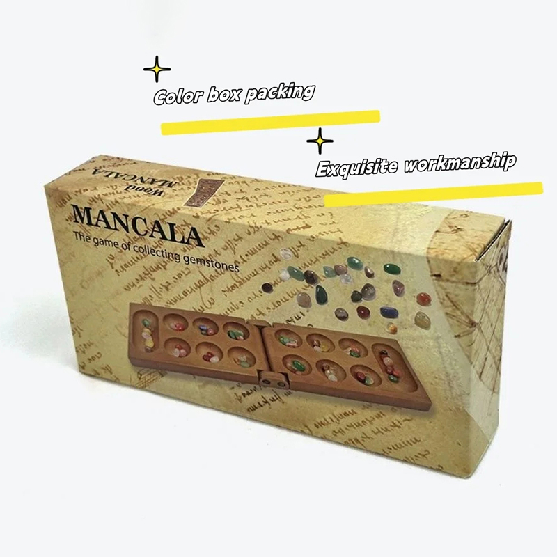 Oude Mancala Afrikaanse schaak - Party Family Games recensie en prijs