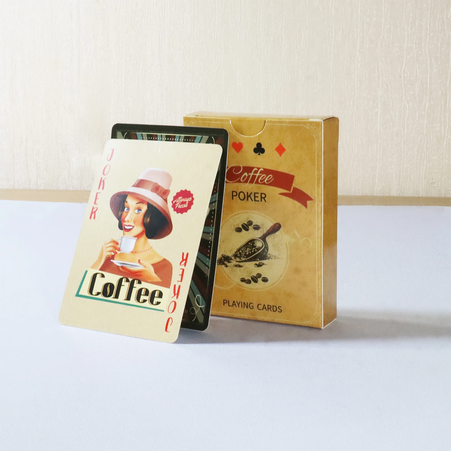 Koffiepapier speelkaarten Vint - Book Party Games recensie en prijs