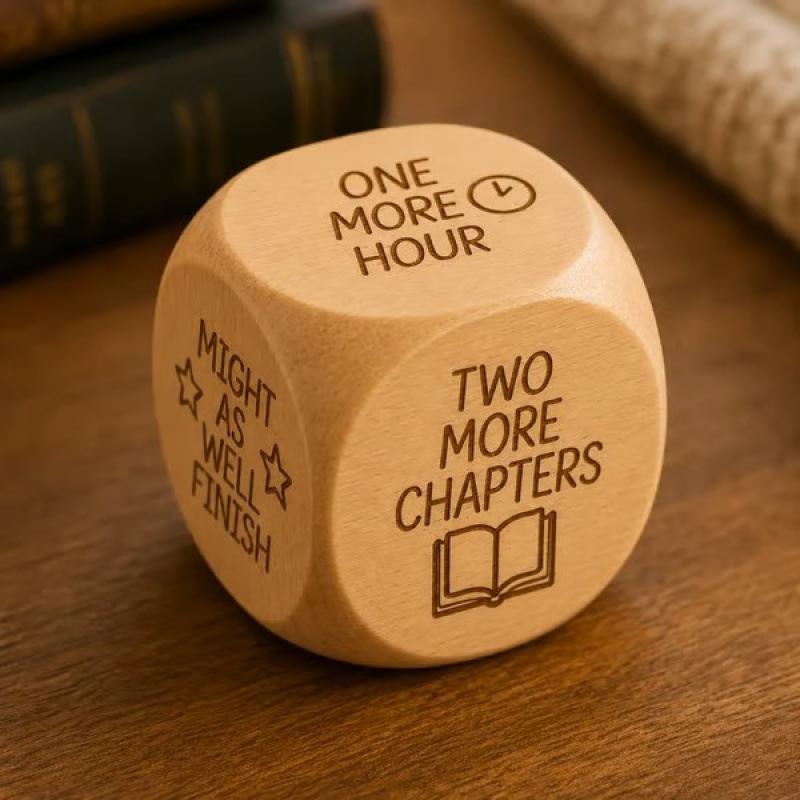 Handgemaakte houten beslissing - Book Party Games recensie en prijs