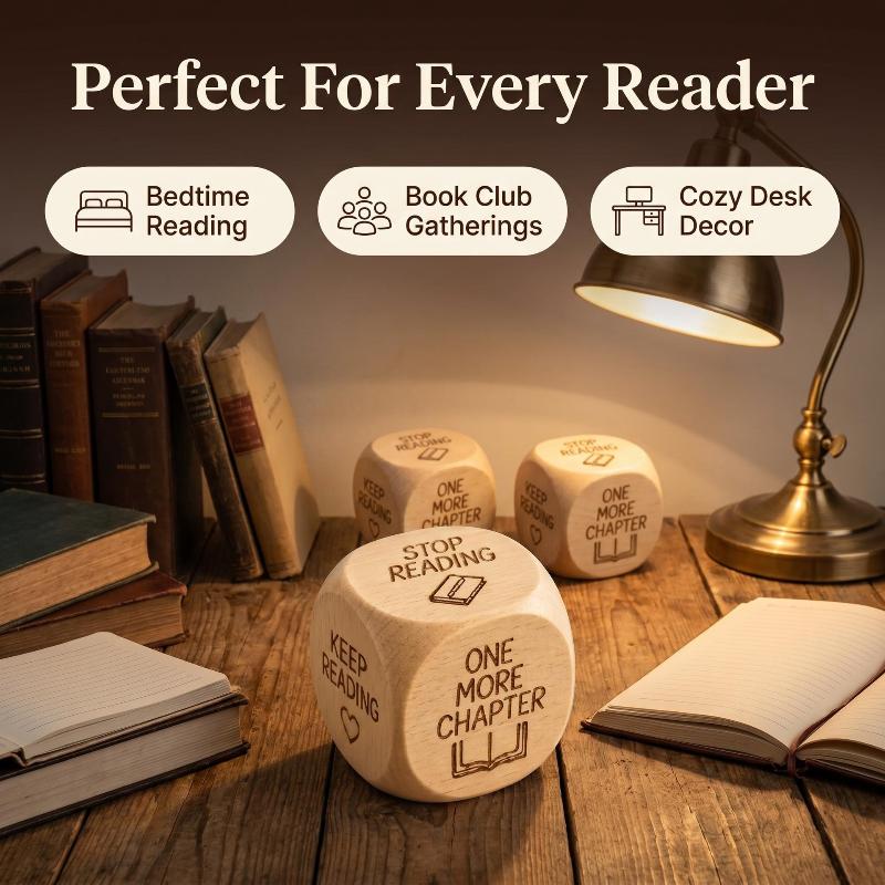 Handgemaakte houten beslissing - Book Party Games recensie en prijs