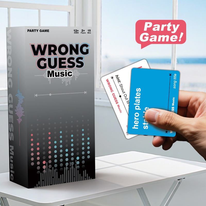 500 grappige muziektekstkaarte - Party Games Quotes recensie en prijs