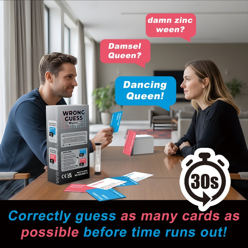 500 grappige muziektekstkaarte - Party Games Quotes recensie en prijs