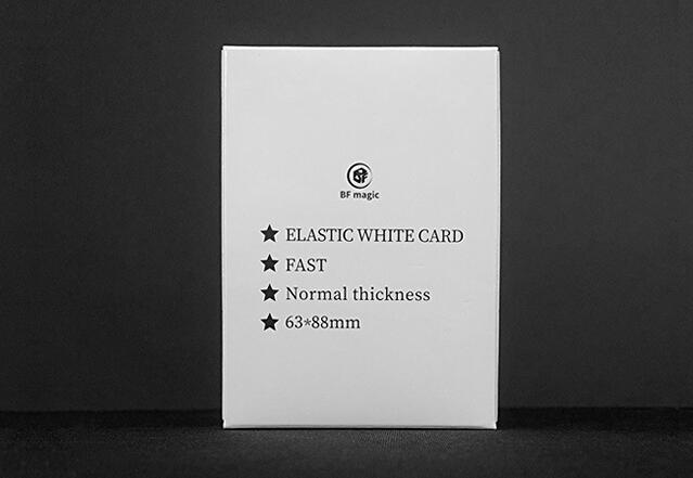 Elastische witte kaart (dubbel - Party Games Easy recensie en prijs